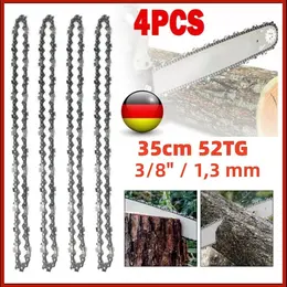 Product image of 4-Pack Saw Chains, 35cm, 52 Drive Links, 1.3mm, for Makita, Einhell, Dolmar, Stihl