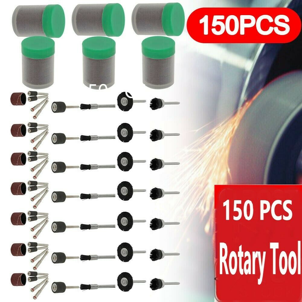 Main product image of 150-Piece Rotary Tool Accessory Set, Grinding & Polishing, Dremel Compatible