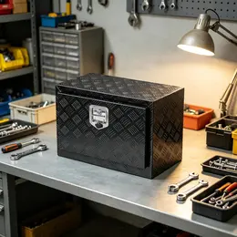 Product image of 24 x 14 x 16 Inch Underbody Truck Tool Box, Waterproof, T-Handle Latch