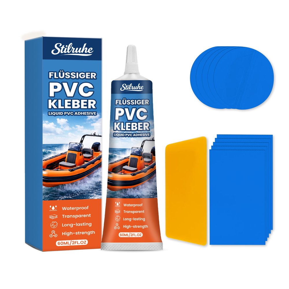 Main product image of Stilruhe Portable Pool Repair Kit, Waterproof Transparent Adhesive