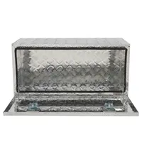 Product image of 36 inch Aluminum Underbody Toolbox, Silver, 5 Bar Tread Finish