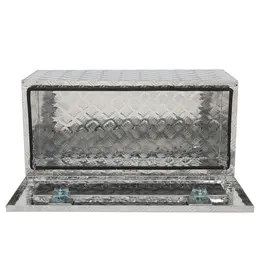 Product image of 36 inch Aluminum Underbody Toolbox, Silver, 5 Bar Tread Finish