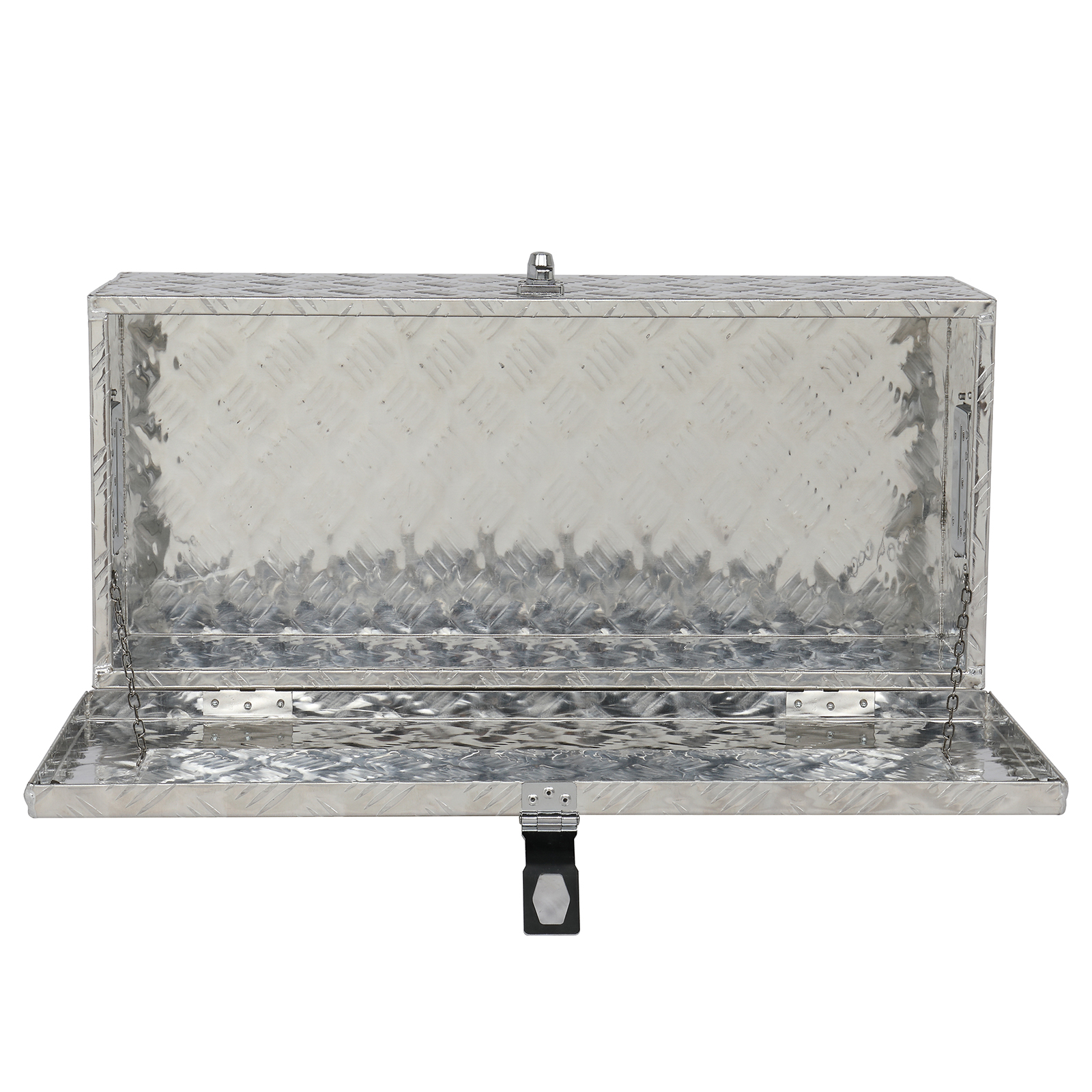 Main product image of 30" Elegant 5-Strips Pattern Aluminum Toolbox Silver