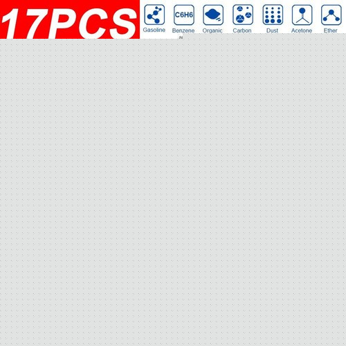 Product image of 17-Piece 6200 Respirator Mask Kit for Spray Painting and Sanding