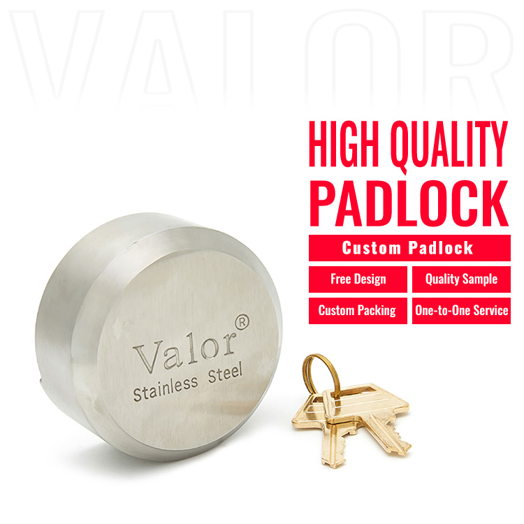 Main product image of 73mm Heavy Duty Hardened Stainless Steel Hidden Shackle Puck Lock