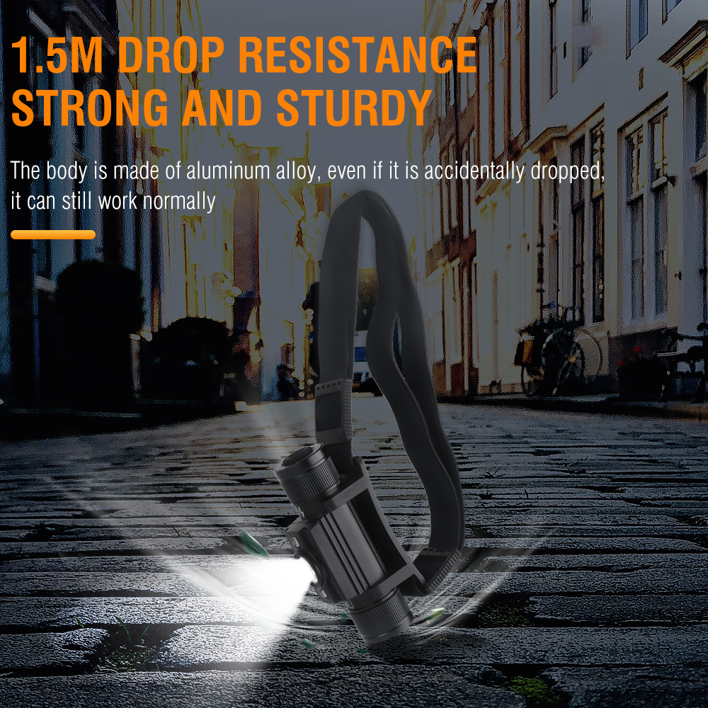 Main product image of Rechargeable 990000LM 3xLED Super Bright Headlamp Green White Head Light Torch