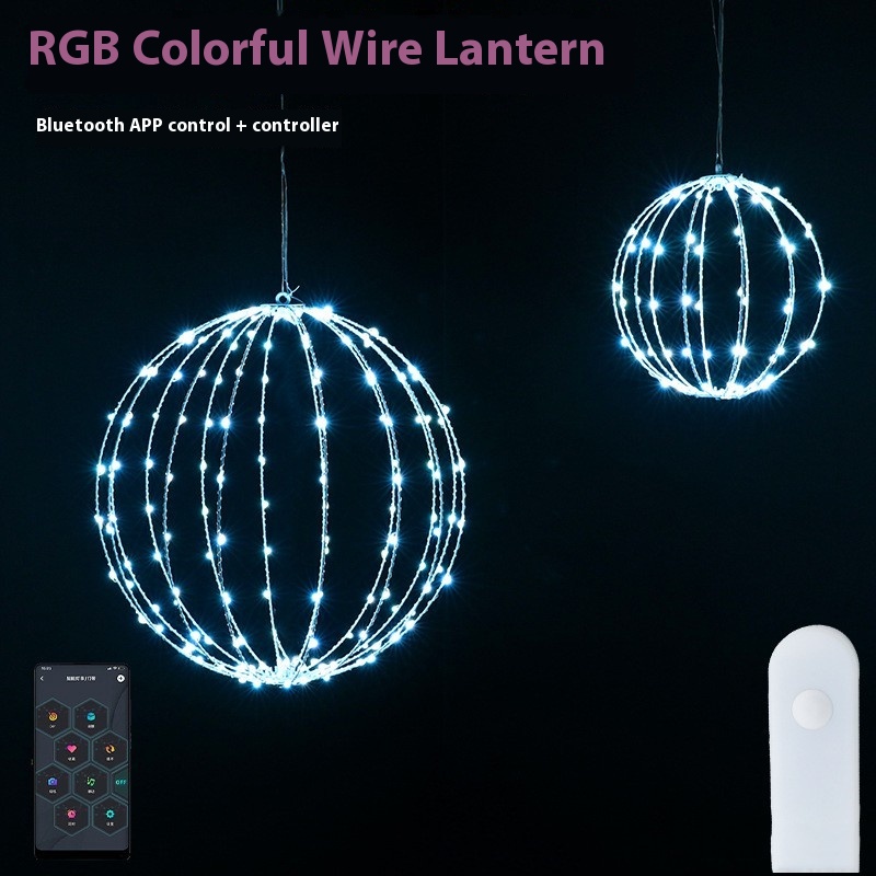 Magic Color Point Control Ball Light Bluetooth APP Remote Control