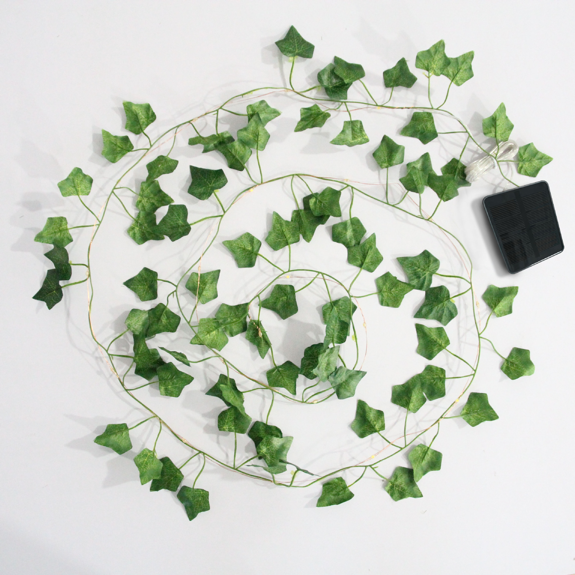 Artificial Simulated Leaves Copper Wire Lighting Chain Festival
