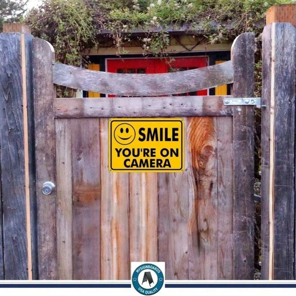 Main product image of CIFbuy Metal Security Surveillance Warning Sign