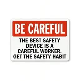 Product image of Metal Safety Warning Sign for Outdoor and Indoor Use