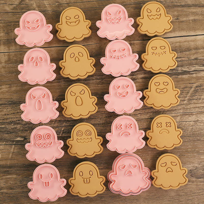 Ghost biscuit mold-H model 10-piece set-10 pieces