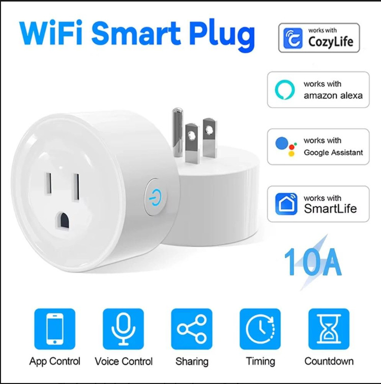 Main product image of Cozylife US Smart Wi-Fi Socket with Power Metering and Voice Control
