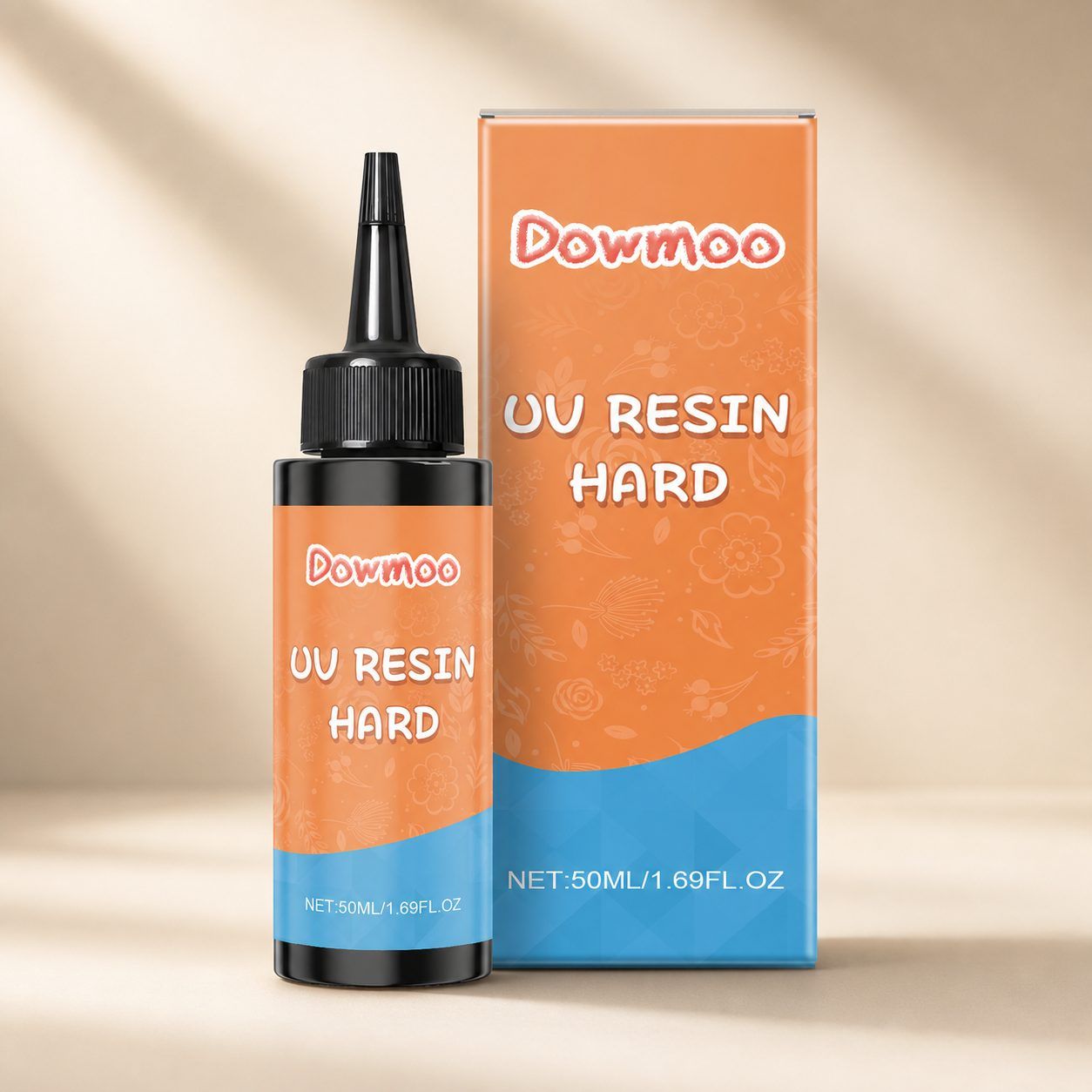 Main product image of DOWMOO 50 ml UV Curing Resin Glue, Light-Activated Adhesive