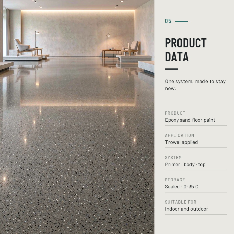 Main product image of Commercial and Industrial Epoxy Quartz Floor Coating