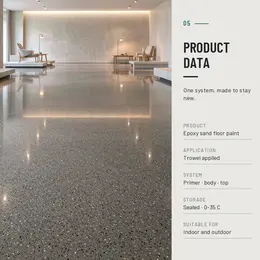 Product image of Commercial and Industrial Epoxy Quartz Floor Coating