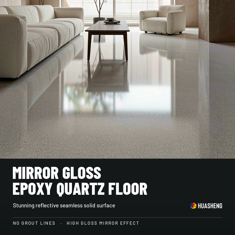 Main product image of Colored Quartz Self-Leveling Epoxy Flooring