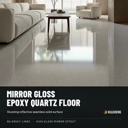 Product image of Colored Quartz Self-Leveling Epoxy Flooring