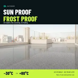 Product image of Two-Component Decorative Quartz Epoxy Floor Coating