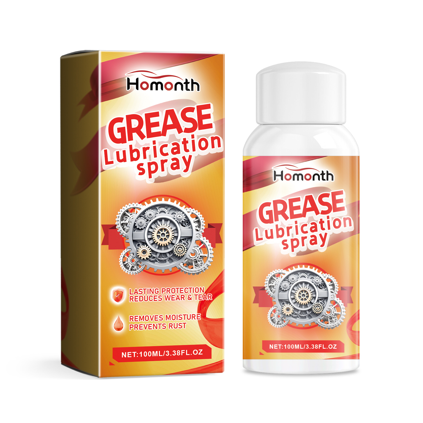 Main product image of Multifunctional Mechanical Grease Lubrication Spray, 100ml, Antirust Spray, Care Spray for Daily Use