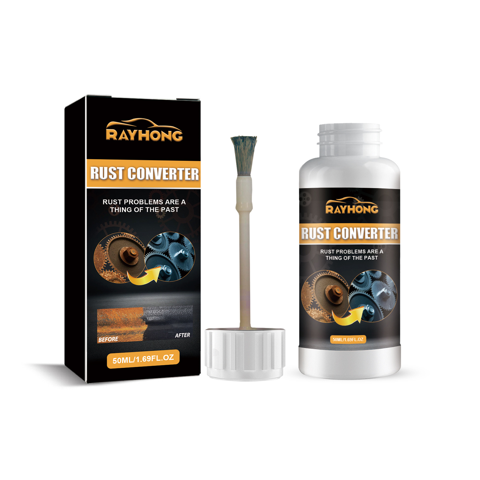Main product image of Car Anti-rust Primer (Black), 50ml, Care Oil for Daily Use