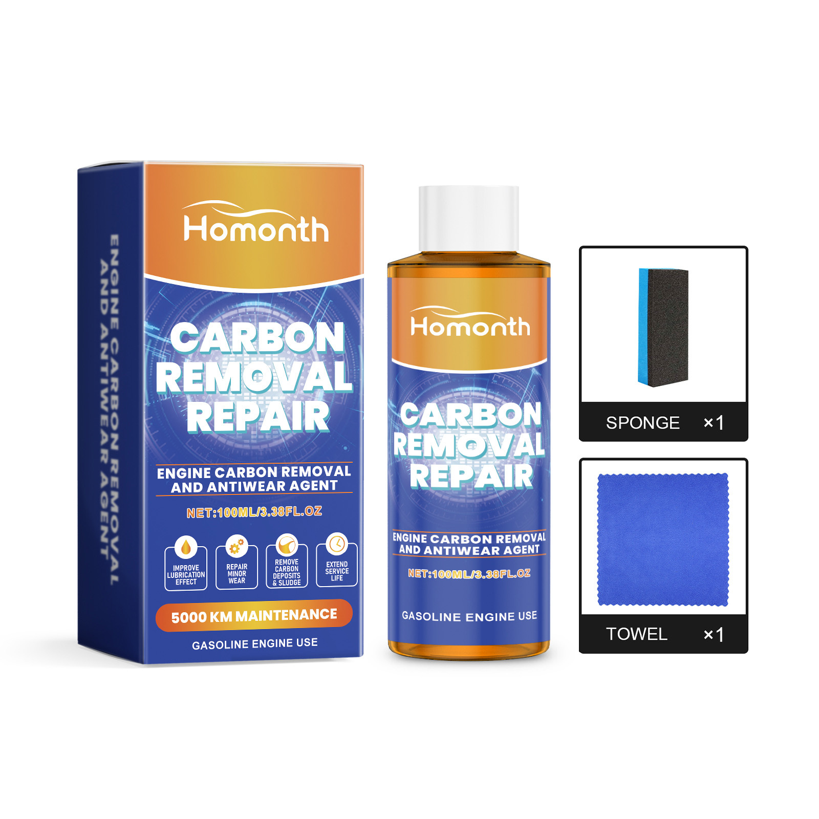 Main product image of Engine Carburizing and Antiwear Additive, Engine Anti-wear, Care Oil for Daily Use