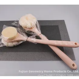 Double-sided shower brush-pink-1 piece
