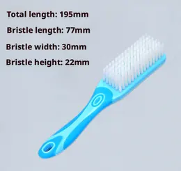 Long-handled clothes brush-blue-1 pack * patent