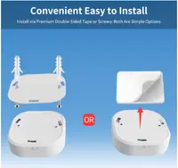 Product image of WiFi Smoke Detector 90dB Sound Alarm App Push Notifications Sensor For Home Industrial Hotel Security