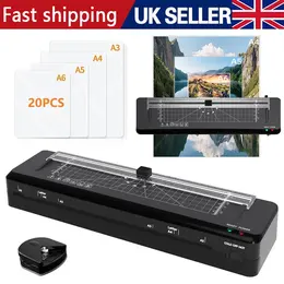 Product image of A3 Laminator with Built-in Trimmer, 70-Second Warm-up