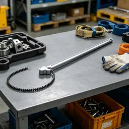 Product image of 48 Inch CRV Chain Wrench, Reversible, 13.4 Inch Diameter Capacity