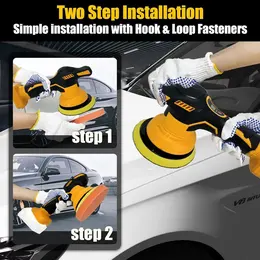 Product image of 8-Speed Cordless Car Polisher for 18V Batteries