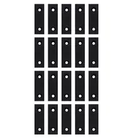 Product image of 6 x 2 x 1 inch Aluminum Soft Jaws Set for Kurt 6 inch Vises, 10-Pack