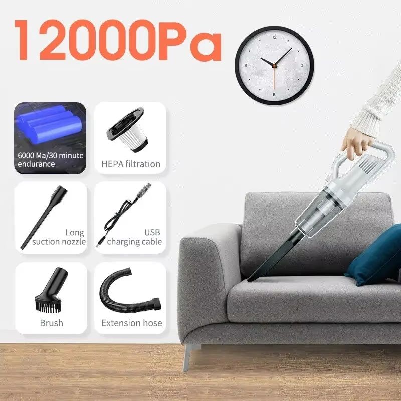 ST-6101 Series Cordless Handheld Vacuum Cleaner