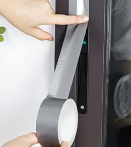 Window windproof tape-48mm * 10m-gray-1 roll