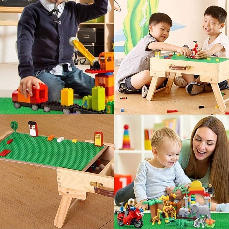 Main product image of Baseplates 9 Pack Base Plates 32x32 Stud Building Base 1010 Building Board Uk