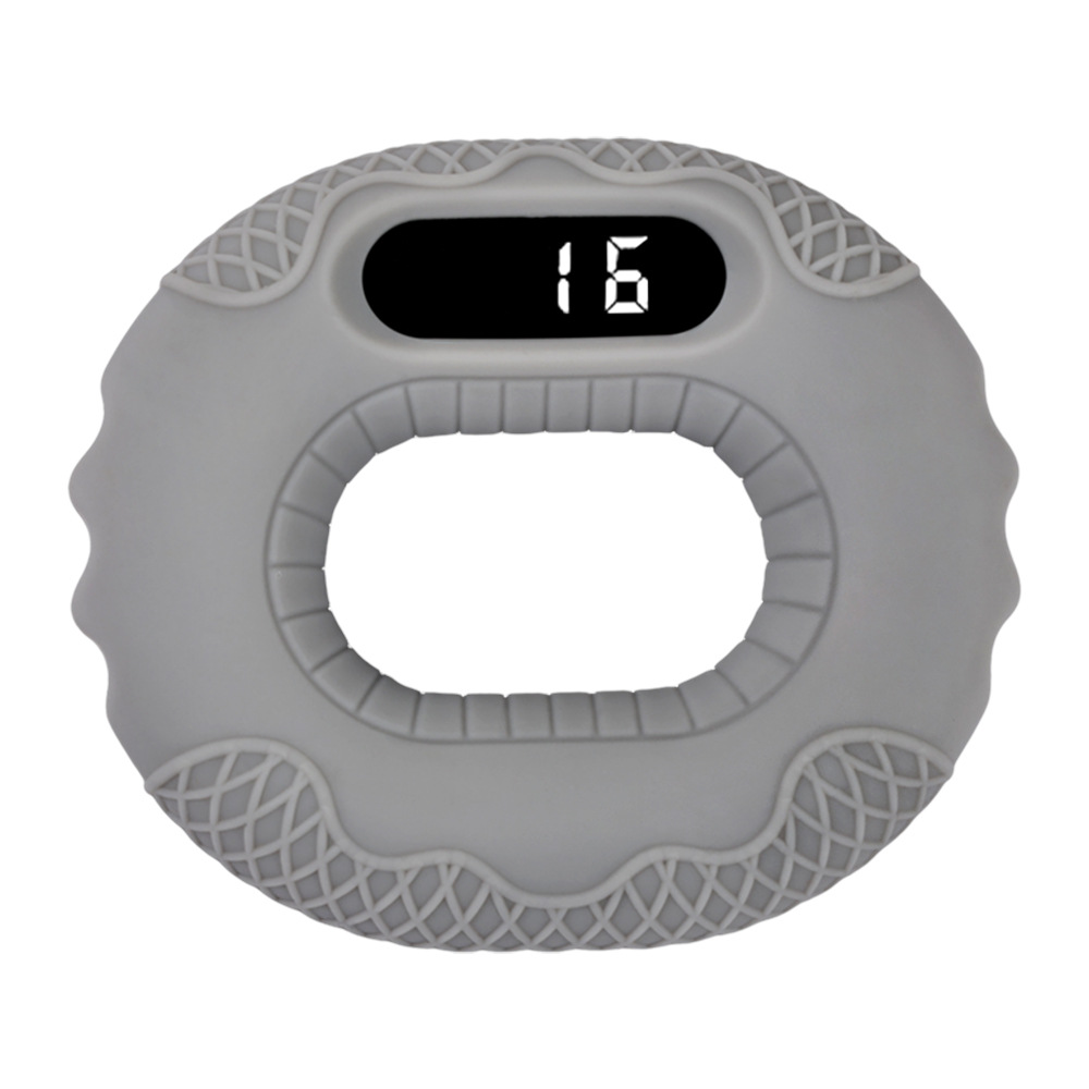 Bluetooth Grip Ring, Pressable Silicone Hand Strength Trainer, Counting Hand Gripper