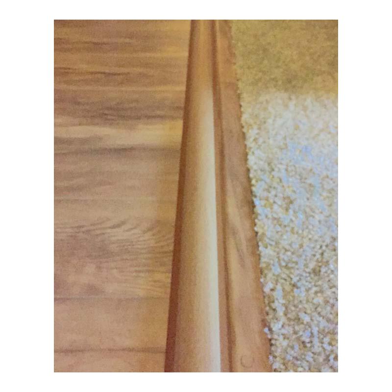 50x14mm Wood Grain Floor Cable Shield PVC Duct Cord Cover Ca
