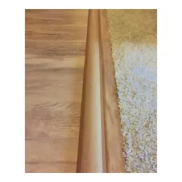 50x14mm Wood Grain Floor Cable Shield PVC Duct Cord Cover Ca