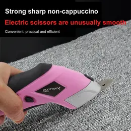 Electric Fabric Scissors Box Cutter USB Cordless Shears Cutt
