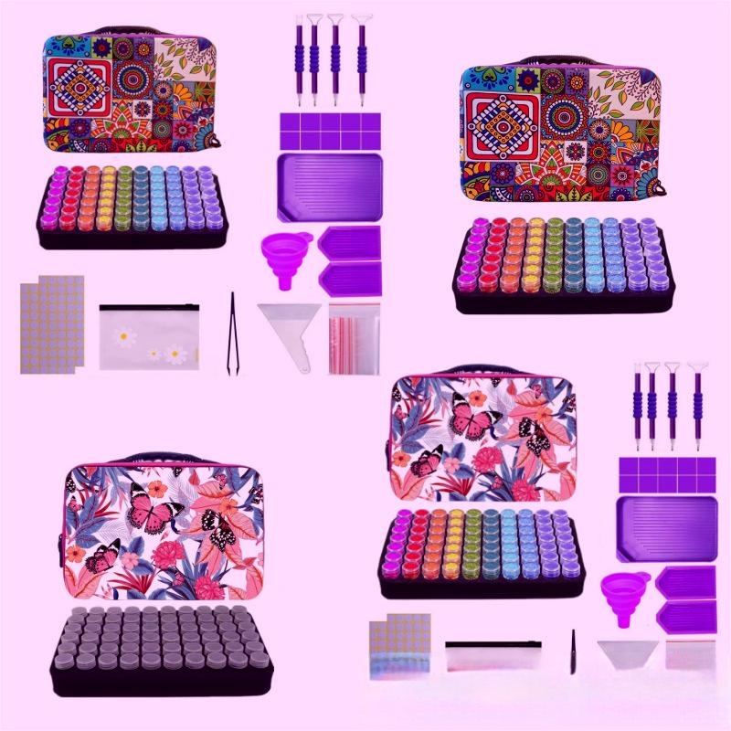 Painting Bottle Storage Box Accessories Suit
