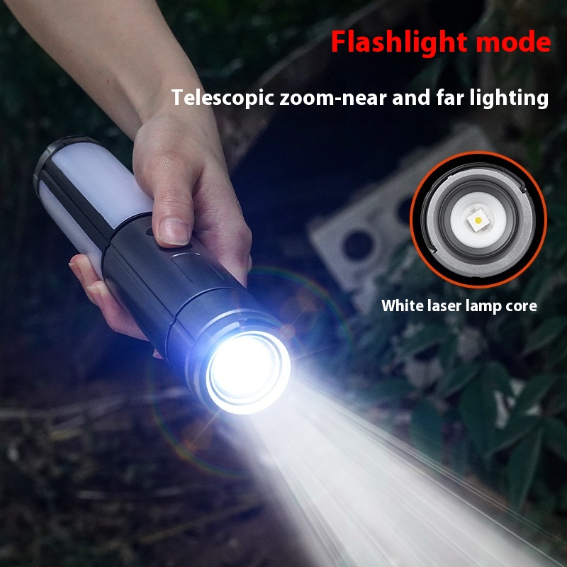 Outdoor Multifunctional Telescopic Folding Camping Lantern