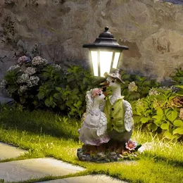 New Solar Hexagonal Garden Lamp