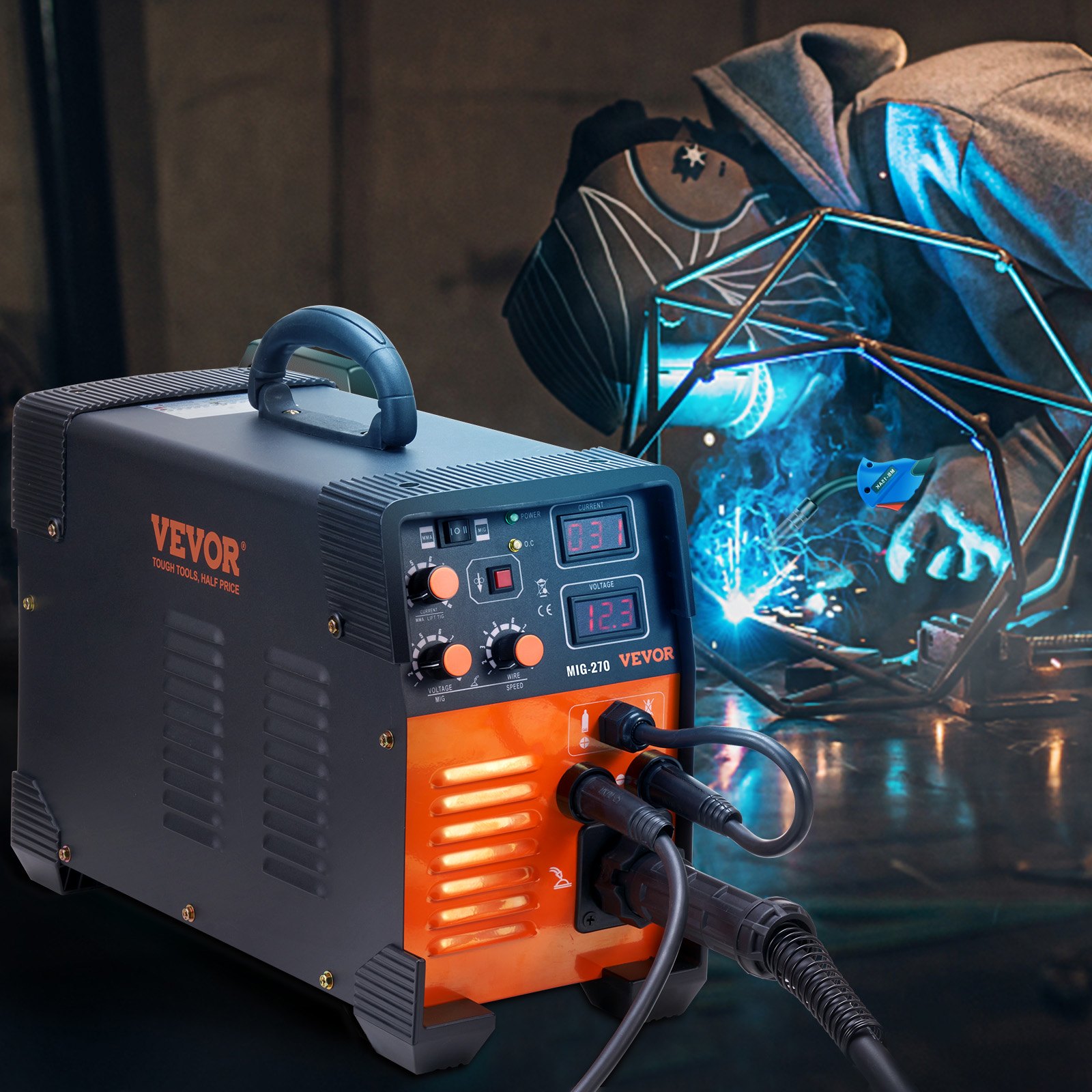 Main product image of Mig Welder Welding Machine 270A MIG MMA Lift TIG 3 In 1 Welder Combo 110V 220V