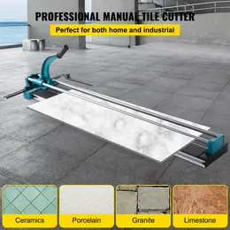 Manual Tile Cutter, 48 Inch Ceramic Floor Tile Cutter, All-Steel Frame Cutting Machine, Precise Tile Cutter Tools W Laser Guide & Tungsten Carbide Wheel, Large Tile Cutter For Porcelain