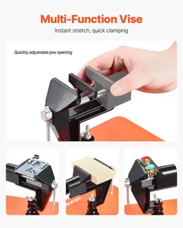 Magnetic Helping Hands Soldering Station Vise Magnifying Lamp 4 PCB Holder