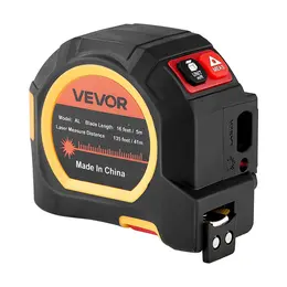 2in1 Laser Tape Measure 135ft Rechargeable Laser 16ft Magnetic Tape