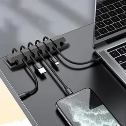 Product image of 5-Piece Multi-Purpose Cable Organizer Set for Electrical Cable Management