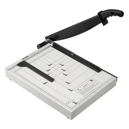 Paper Cutter, Guillotine Trimmer, 15' Cut Length, 16 Sheets Capacity, Heavy Duty Guillotine Paper Cutter With Guard Rail/Blade Lock For Cardstock/Cardboard, Paper Trimmer For Home Office School
