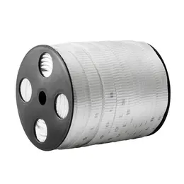 Polyester Pull Tape, 3/4" X 265' Mule Tape Flat Rope, 2500 Lbf Tensile Capacity, Printed Webbing Cable Pulling Tape For Packaging, Gardening, Commercial Electrical, Conduit Work, White