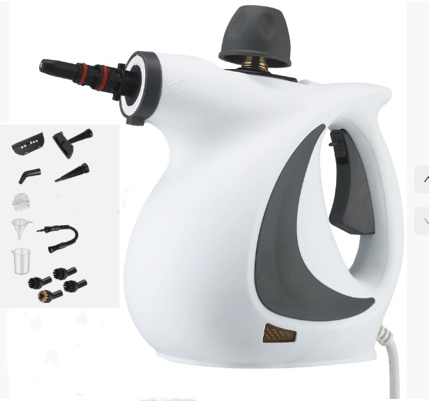 Handheld Steam Cleaner With 12 Accessories - Multipurpose Steamer Ideal For Home